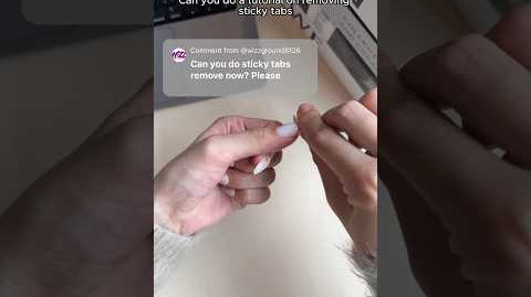 How to remove press on nails at office? #nails #pressonnails #tutorial #ellievincynails