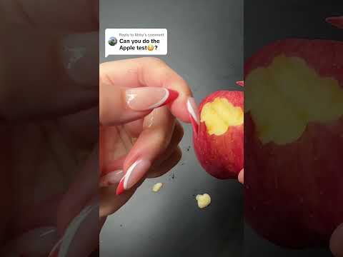 Apple test? No problem #nails #pressonnails #ellievincynails #nailhacks #fakenails