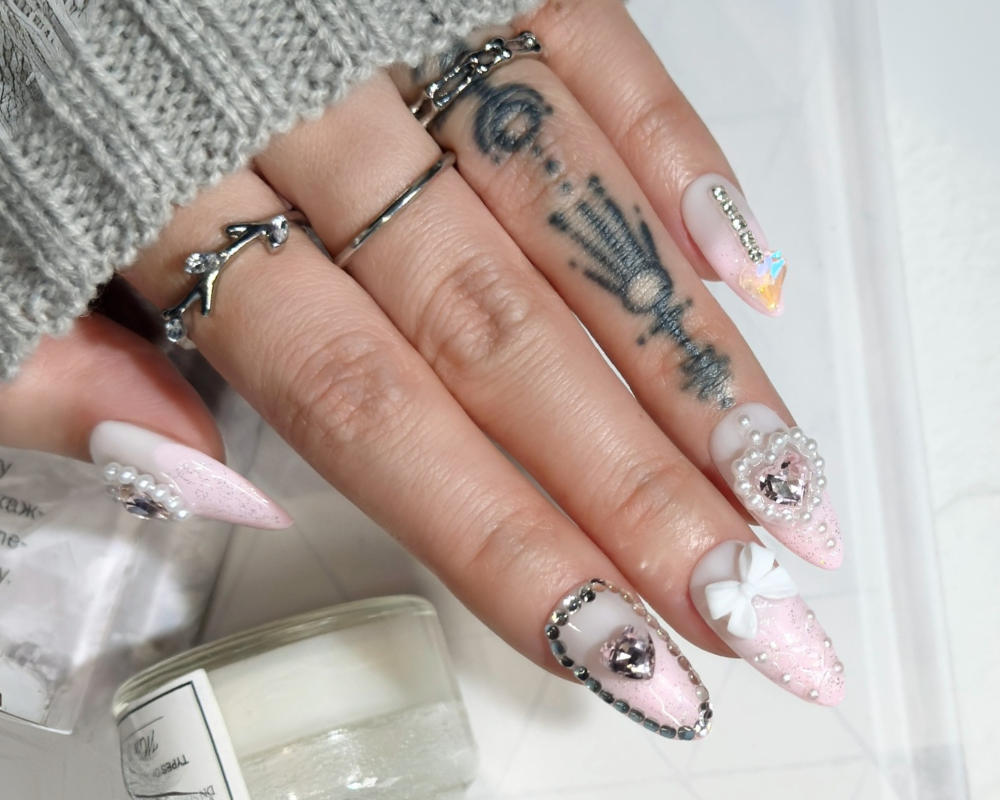 Valentine Handmade Nails