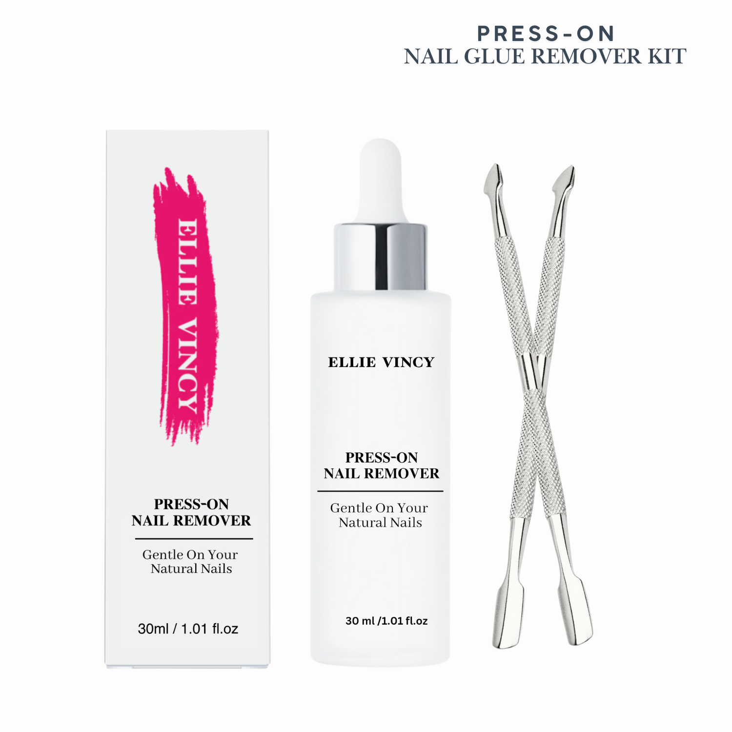 ellie vincy glue remover ,nail glue remover ,best nail glue remover for press on nails,nail glue remover for fake nails,cuticle pusher,ellie young nail glue remover ,glamnetic nail glue remover