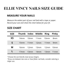 | Handmade Nails,Ellie Vincy Press on Nails,Short  Almond,Ombre, Metallic, Iridescent, Floral, Solid color, French tip,Handmade Pink, White, Floral press on nails,10 pcs, False nails,Reusable,Glue on nails,Sticky on nails,Pop on nails