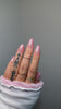 pink nails，light pink nails，nude pink nails，short pink nails，pink french nails, pink french tip, baby pink nails, nude pink nails, pink chrome nails, pink glazed nails, pink french chrome nails, Press On Nails, Fake Nails, Stick-On Nails, Glue-On Nails,
